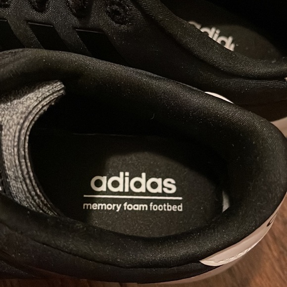 Adidas black runners - women’s size 7 - Picture 2 of 4